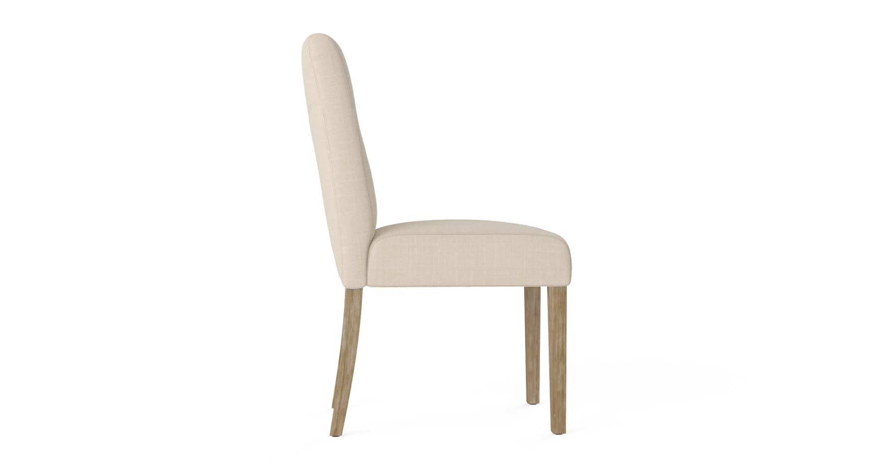 Set of 2 Brosa Espen Dining Chairs (French Beige/Wire Brushed)