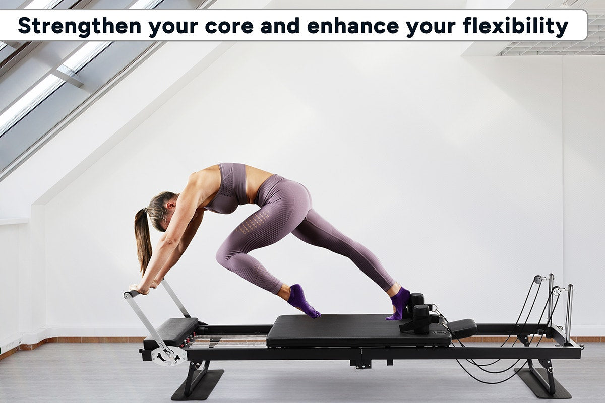 Fortis Foldable Pilates Reformer Machine