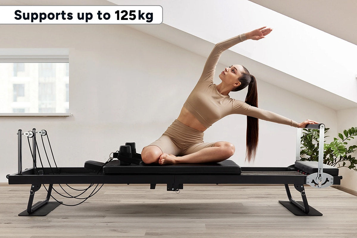 Fortis Foldable Pilates Reformer Machine