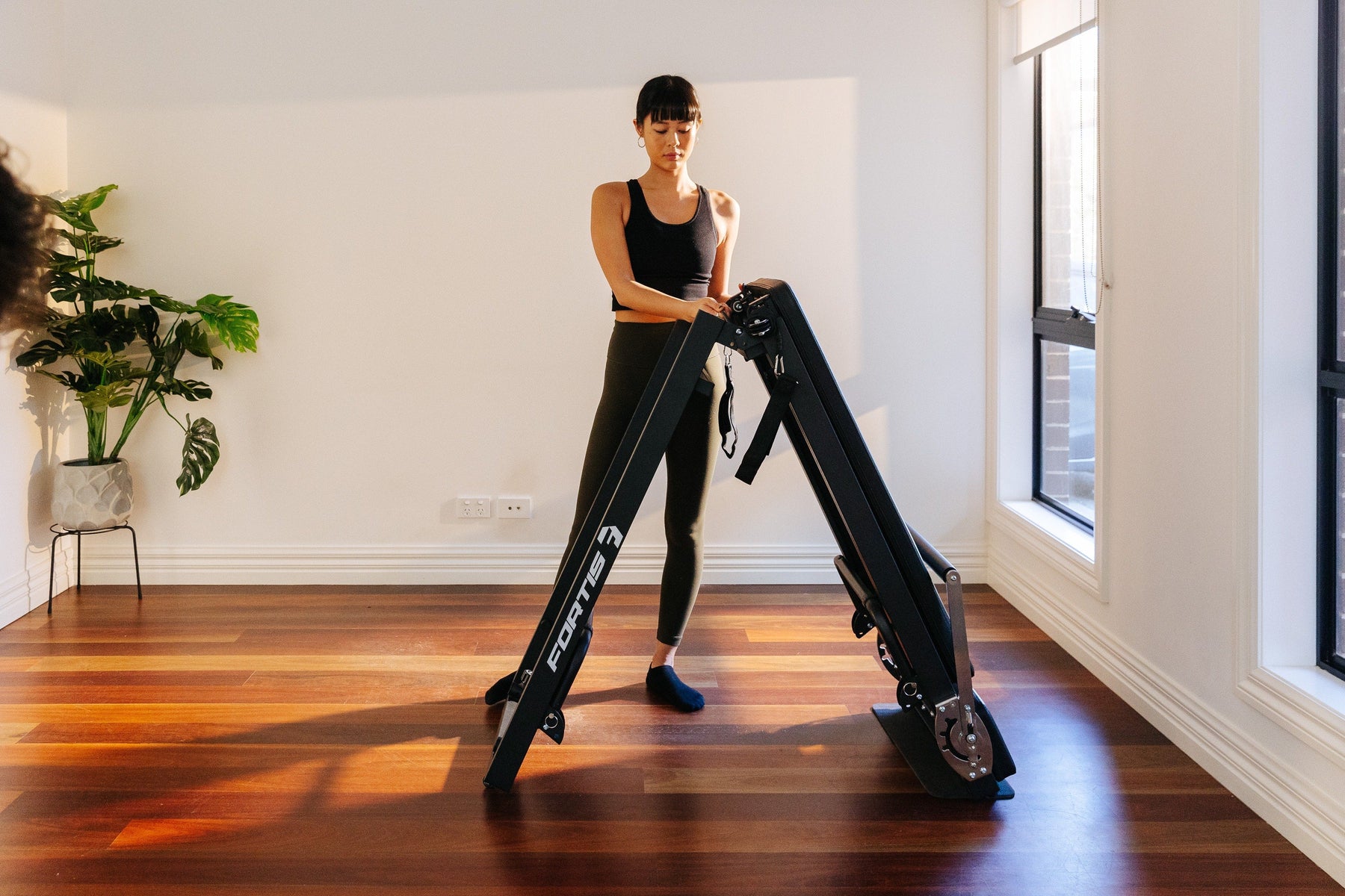 Fortis Foldable Pilates Reformer Machine