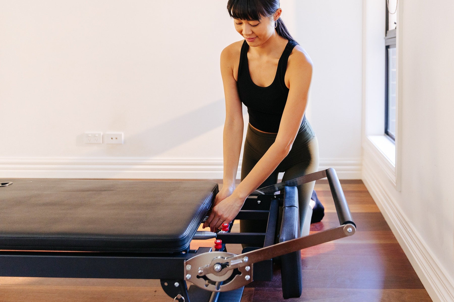 Fortis Foldable Pilates Reformer Machine
