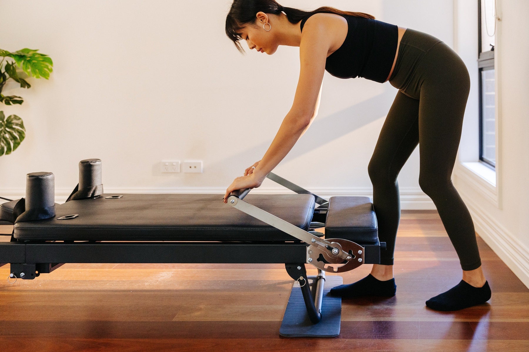 Fortis Foldable Pilates Reformer Machine