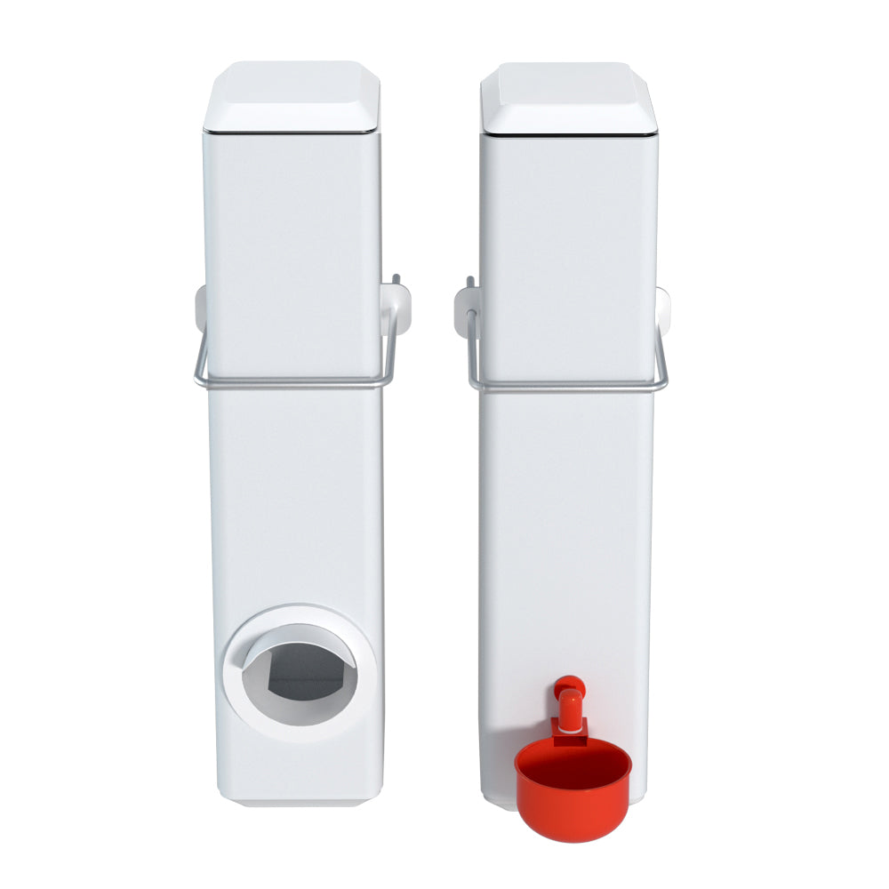 Giantz Chicken Feeder 4L & Waterer Kit, Gravity Feed, Easy Clean, Adjustable Height - SuperSaverAU - view 3