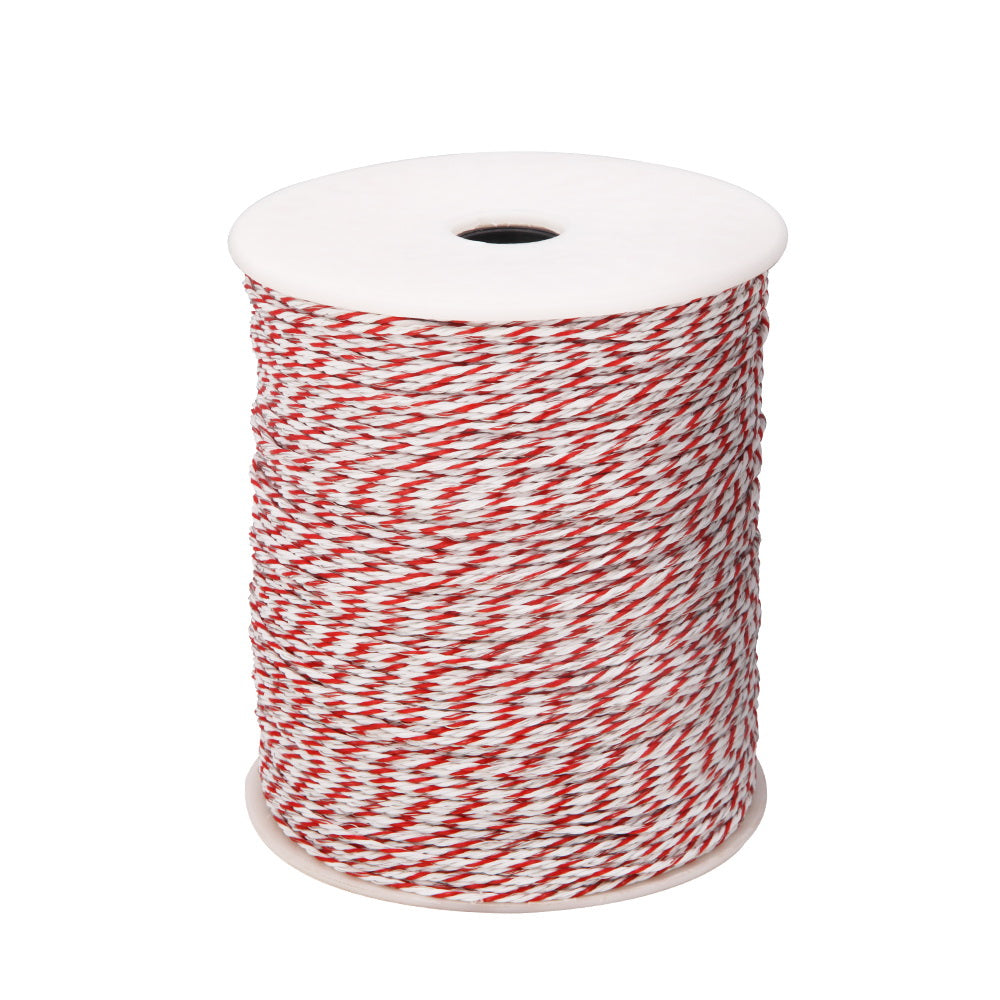 Giantz Electric Fence Polytape with Pin Lock Insulators - 500m
