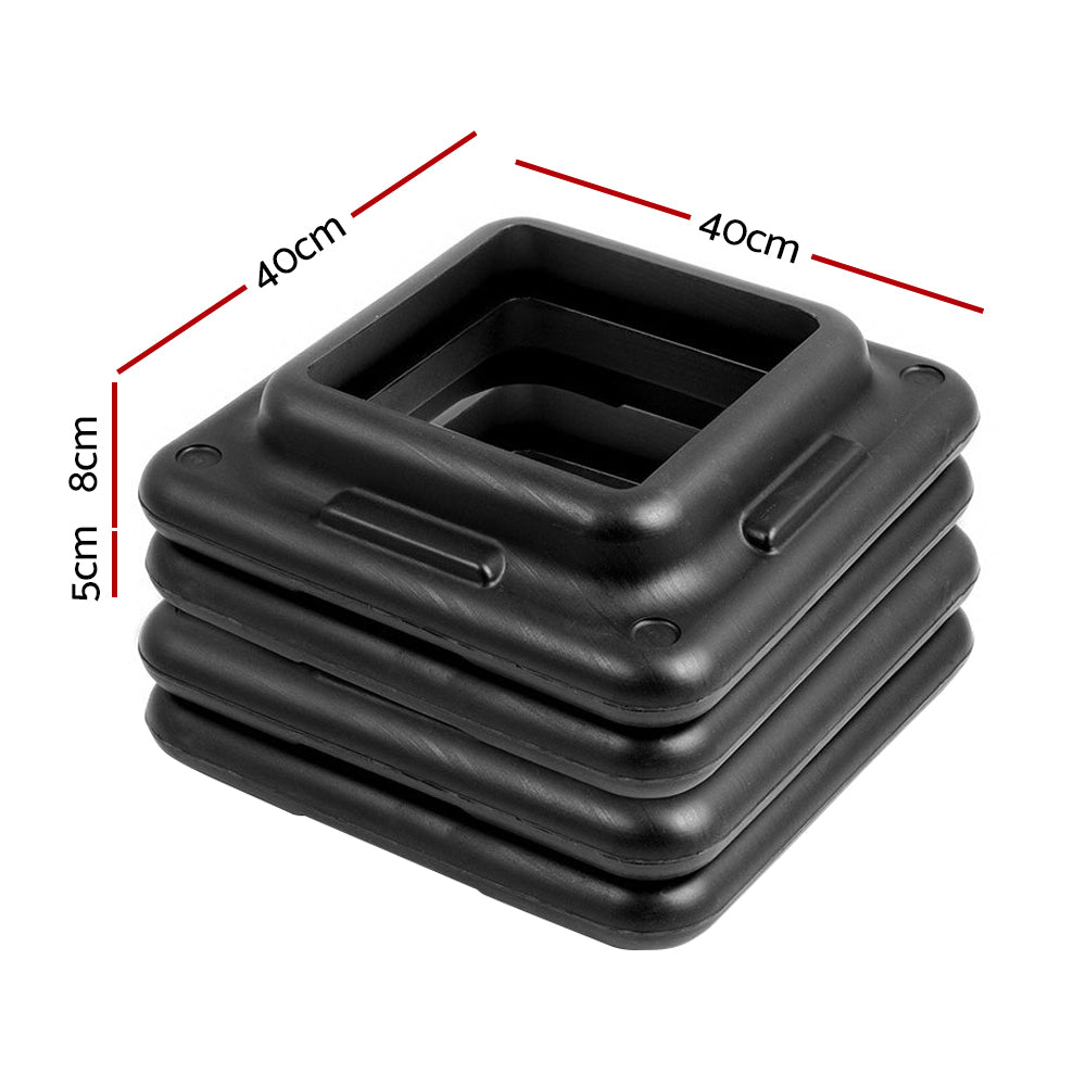 Everfit 4X Aerobic Step Riser Exercise Stepper Block Gym Home Fitness - SuperSaverAU - view 2
