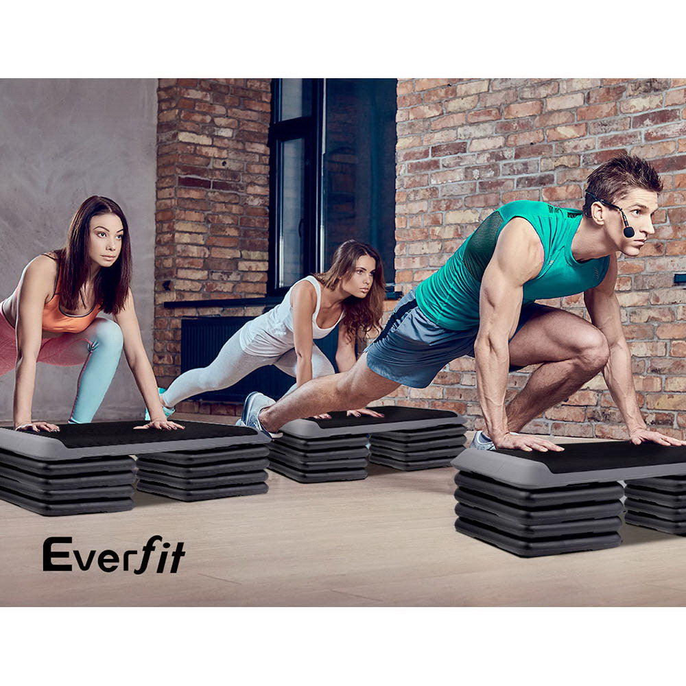 Everfit 4X Aerobic Step Riser Exercise Stepper Block Gym Home Fitness - SuperSaverAU - view 6