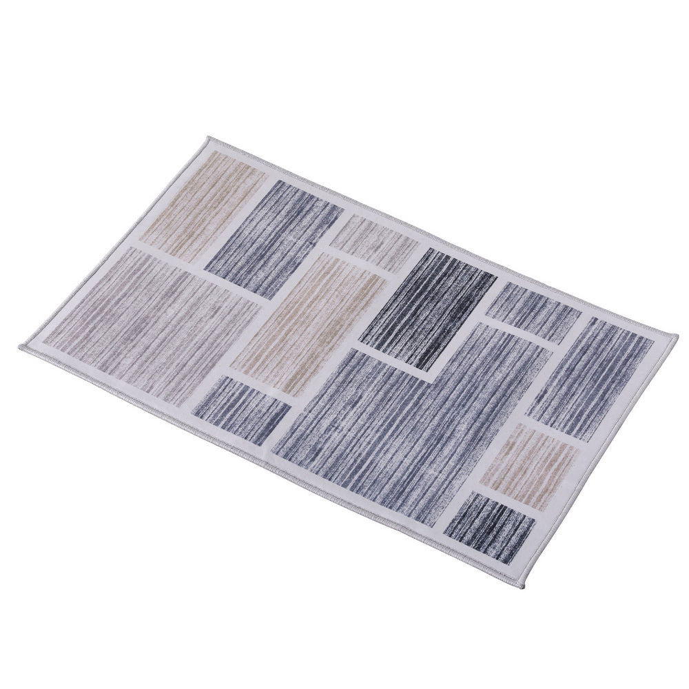 Artiss 50x80cm Soft Velvet Non-Slip Bath Mat Doormat - Water-Repellent - SuperSaverAU - view 2
