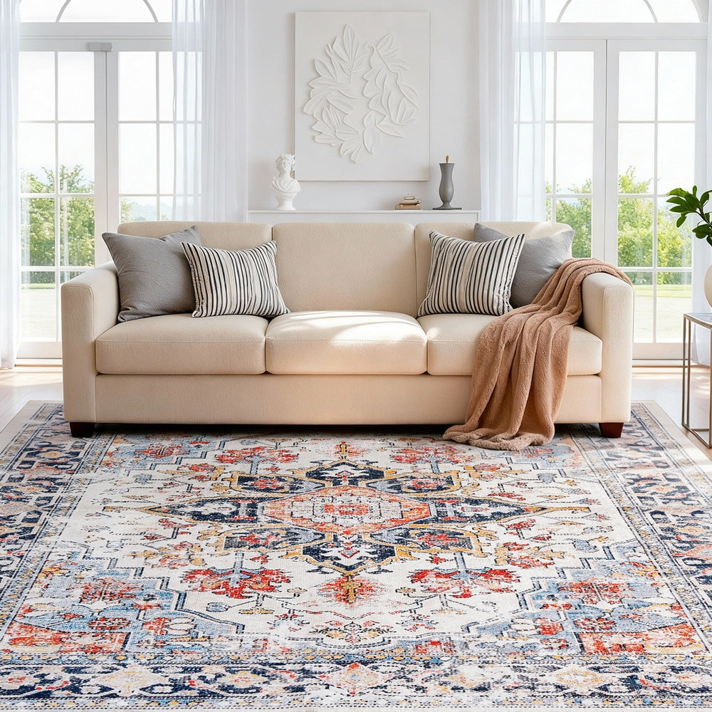 Artiss Bohemian Rug 160X230cm - Vintage Design, Machine Washable, Anti-Slip - SuperSaverAU - view 1