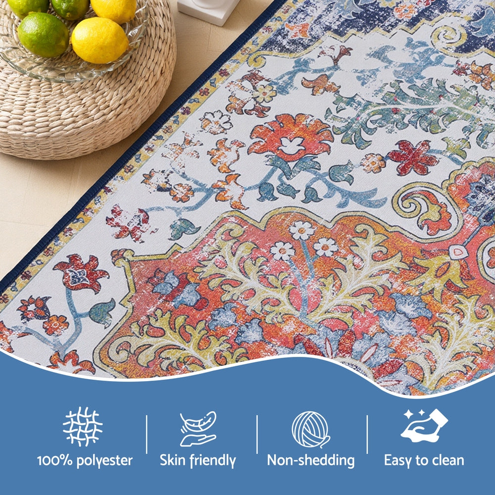 Artiss Bohemian Non-Slip Doormat Rug – 50 x 80cm