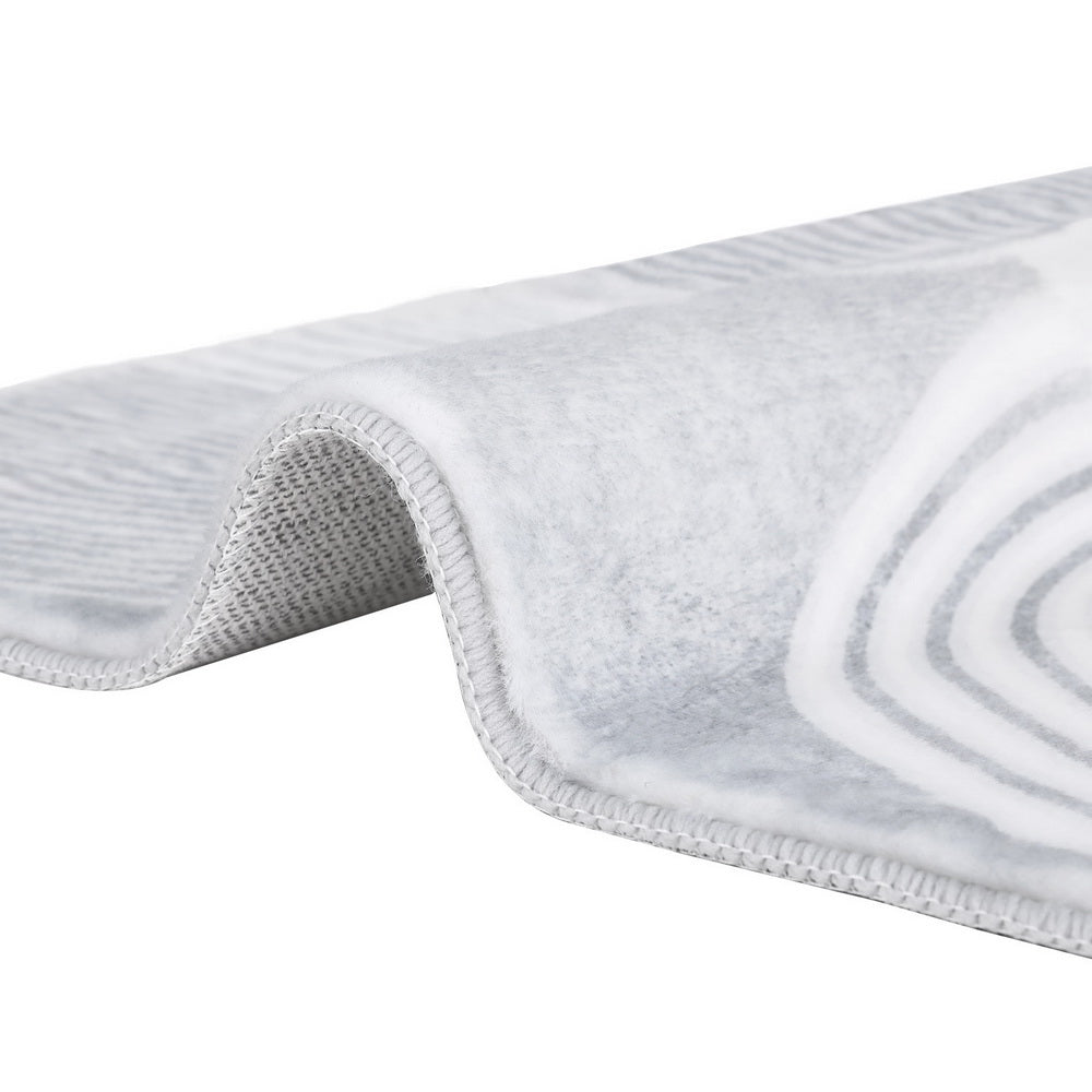 Artiss Cyril Floor Rug 120x160cm Faux Rabbit Fur Washable Non-Slip - SuperSaverAU - view 3