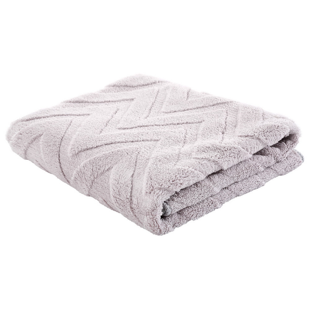 Artiss Azul Floor Rug 160x230cm Jacquard Microfiber Ripple Washable Mat - SuperSaverAU - view 4