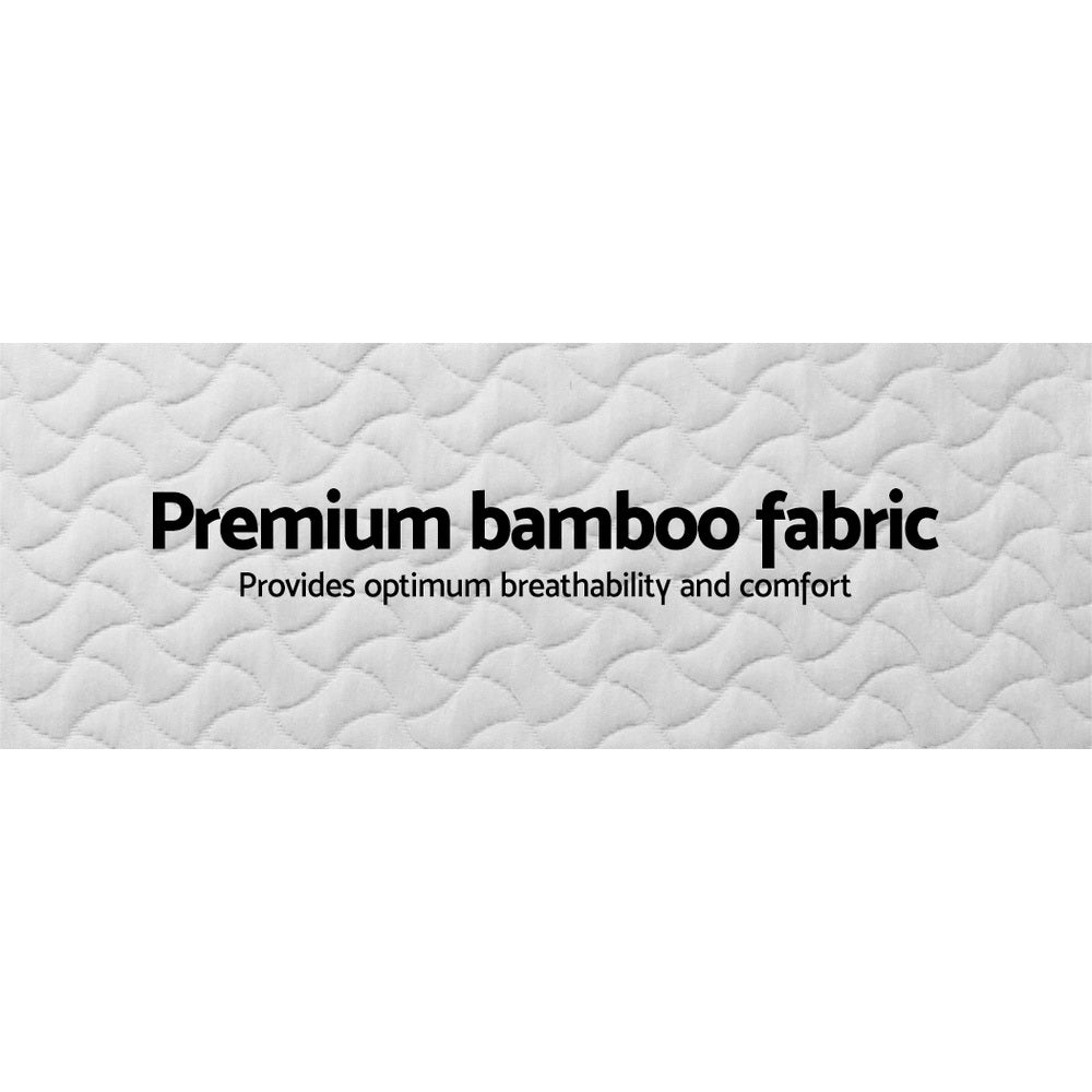 Giselle Bedding Foldable Foam Mattress - Portable Baby Cot Bed, White - SuperSaverAU - view 7