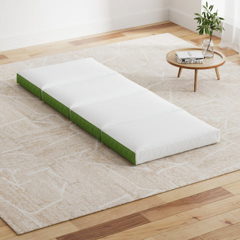 Giselle Bedding Foldable Foam Mattress 180cm x 70cm, Medium Firm, Portable, Washable - SuperSaverAU - view 1