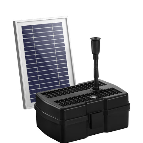 Gardeon Solar Fountain Pump with Filter 4.6FT, 500L/H, IP68 Waterproof - SuperSaverAU - view 1