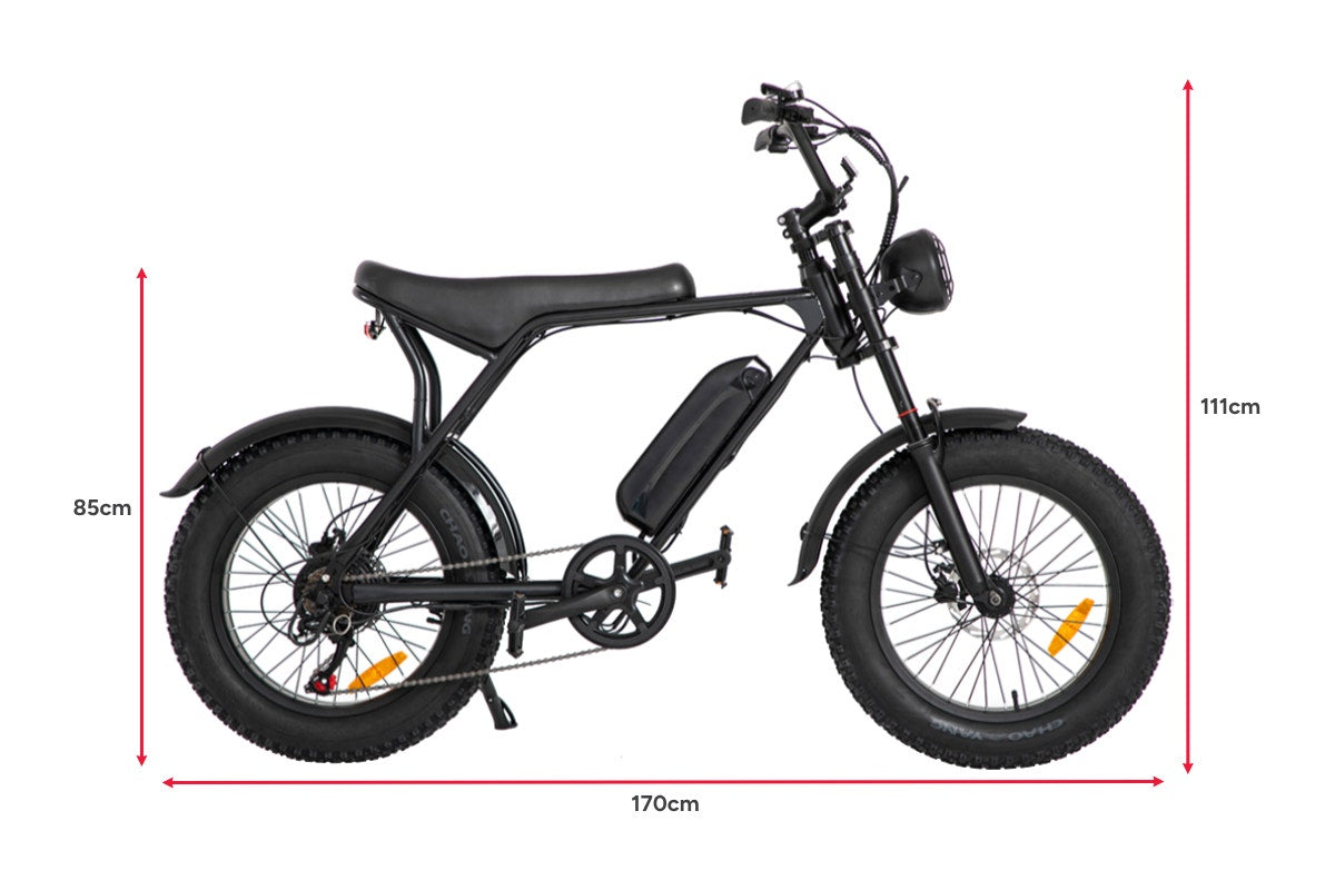 Fortis FatBro 48V 10.4Ah Fat Tyre Electric Bike