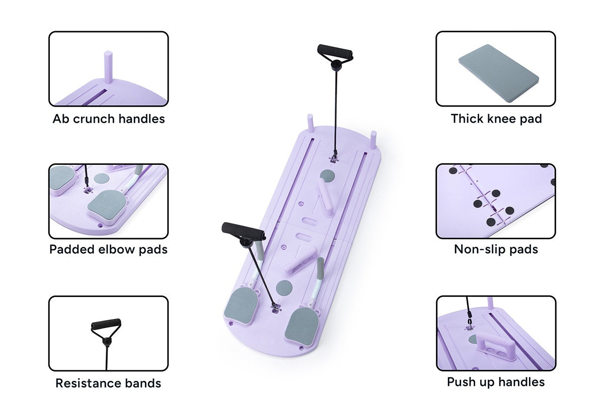 Fortis 5-in-1 Pilates Board Reformer Set - SuperSaverAU - view 7