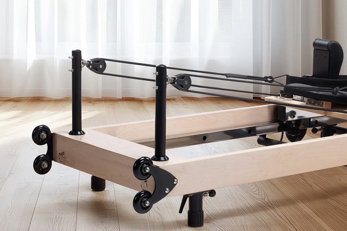 Fortis Premium Foldable Wooden Reformer Pilates Machine
