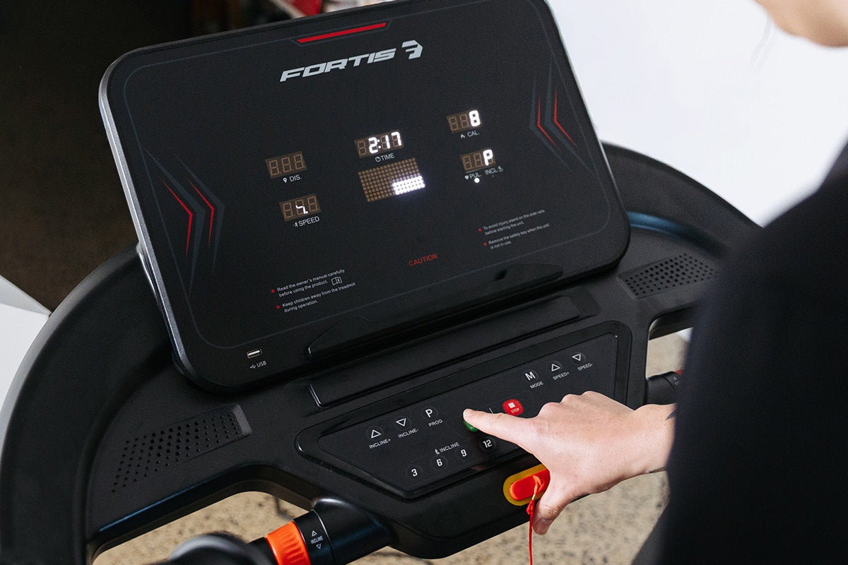 Fortis 560mm Foldable Incline Treadmill