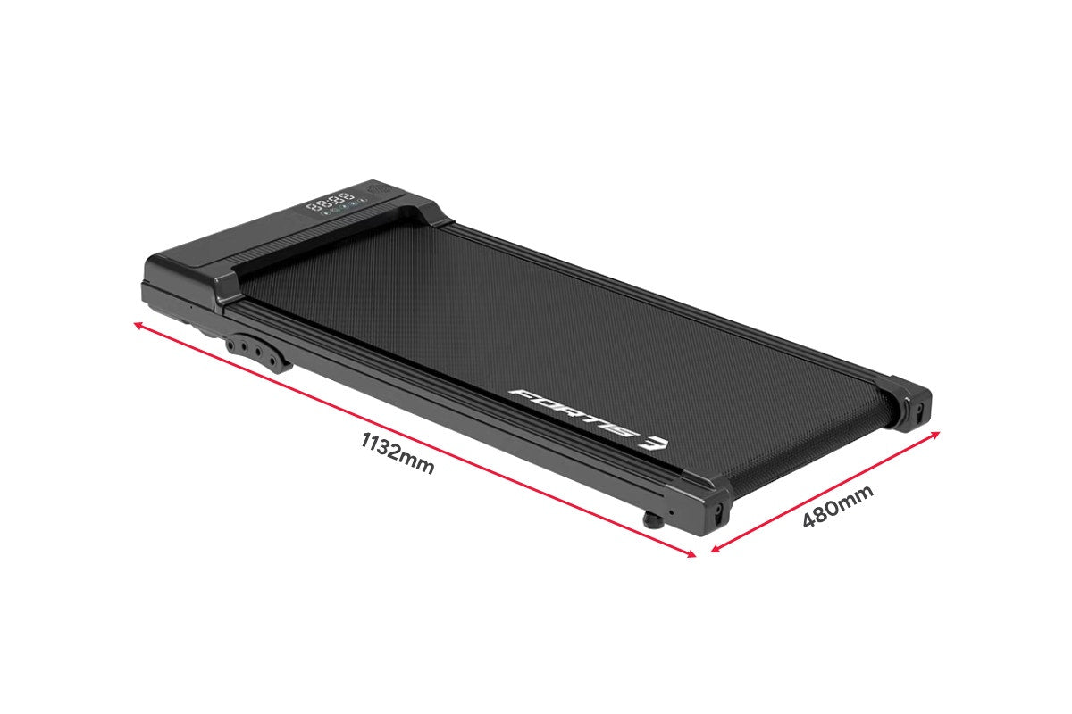 Fortis Walking Pad with Incline (Black)