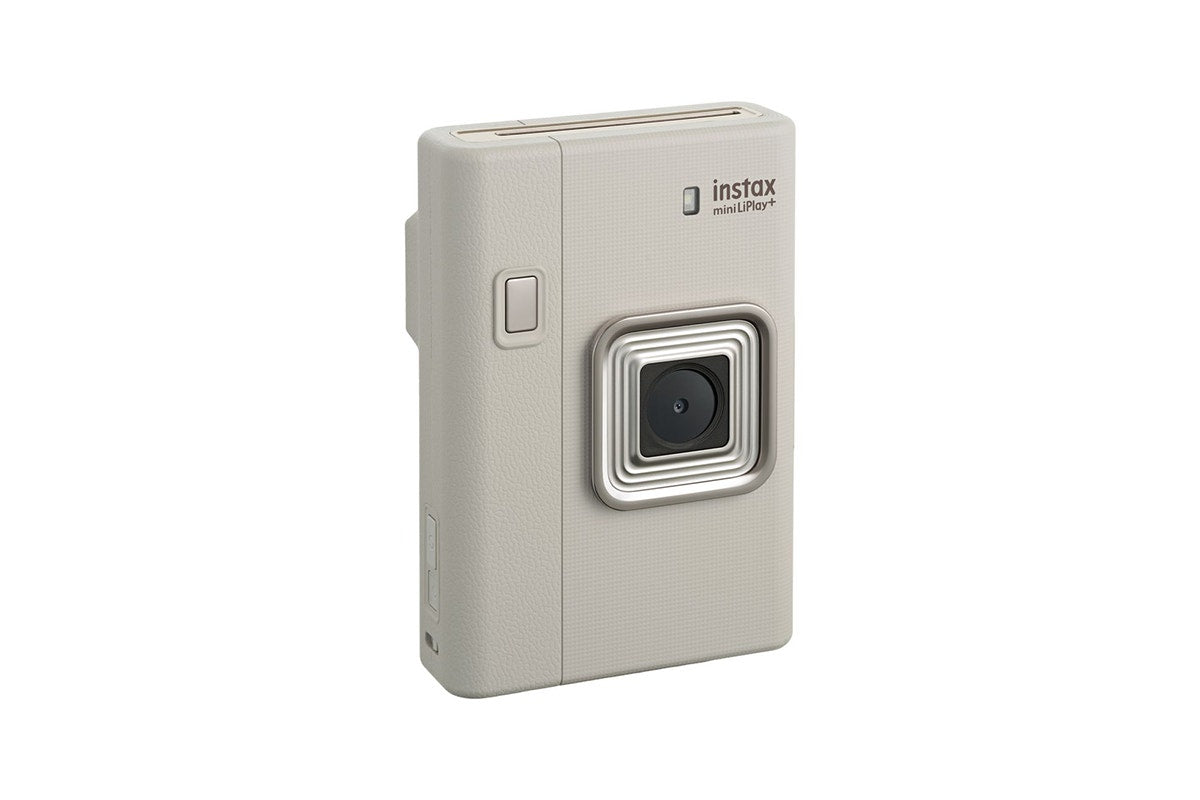 Fujifilm Instax Mini LiPlay Instant Camera Bundle (Sand Beige)