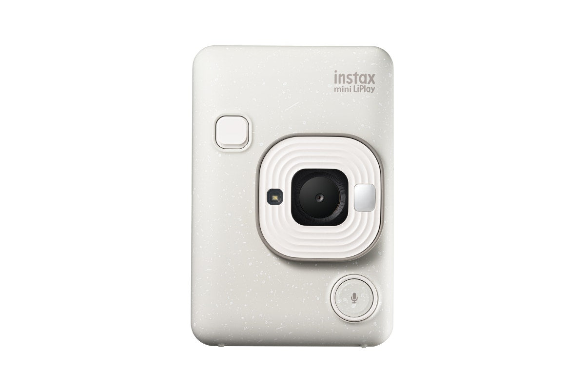 Fujifilm Instax Mini LiPlay 2-in-1 Hybrid Instant Camera and Smartphone Printer 2024 (Misty White)