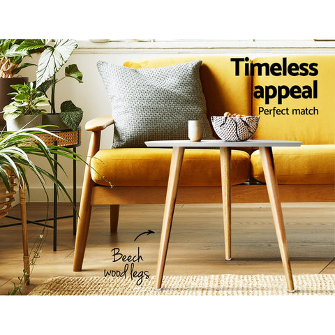 Artiss Coffee Table Round 50CM Callix - SuperSaverAU - view 3