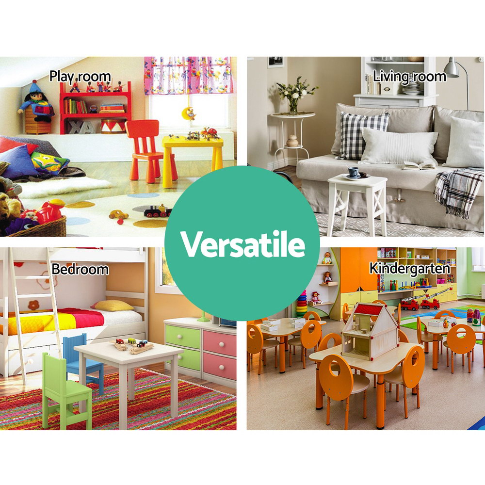 Keezi 4 Tiers Kids Bookshelf Magazine Shelf Children Bookcase Rack Organiser - SuperSaverAU - view 8