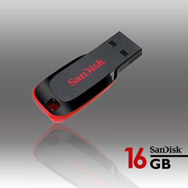 Sandisk Cruzer Blade CZ50 16GB USB Flash Drive - SuperSaverAU - view 1