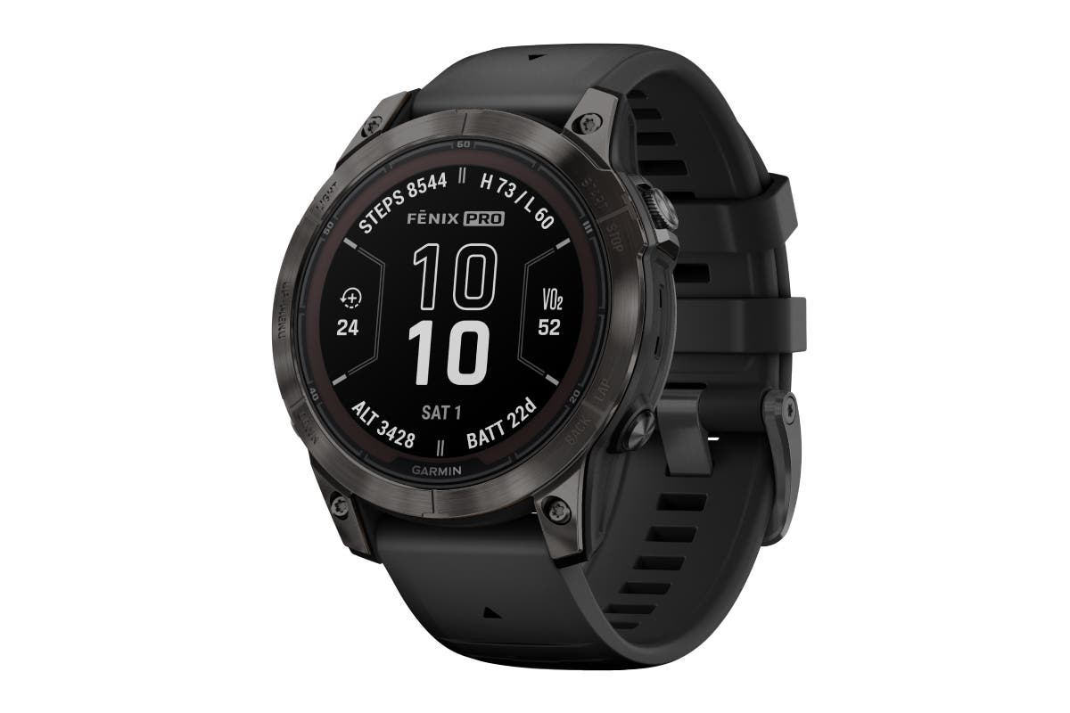 Garmin Fenix 7 Pro Sapphire Solar Smart Sports Watch (Carbon Grey, 47mm) - SuperSaverAU - view 3