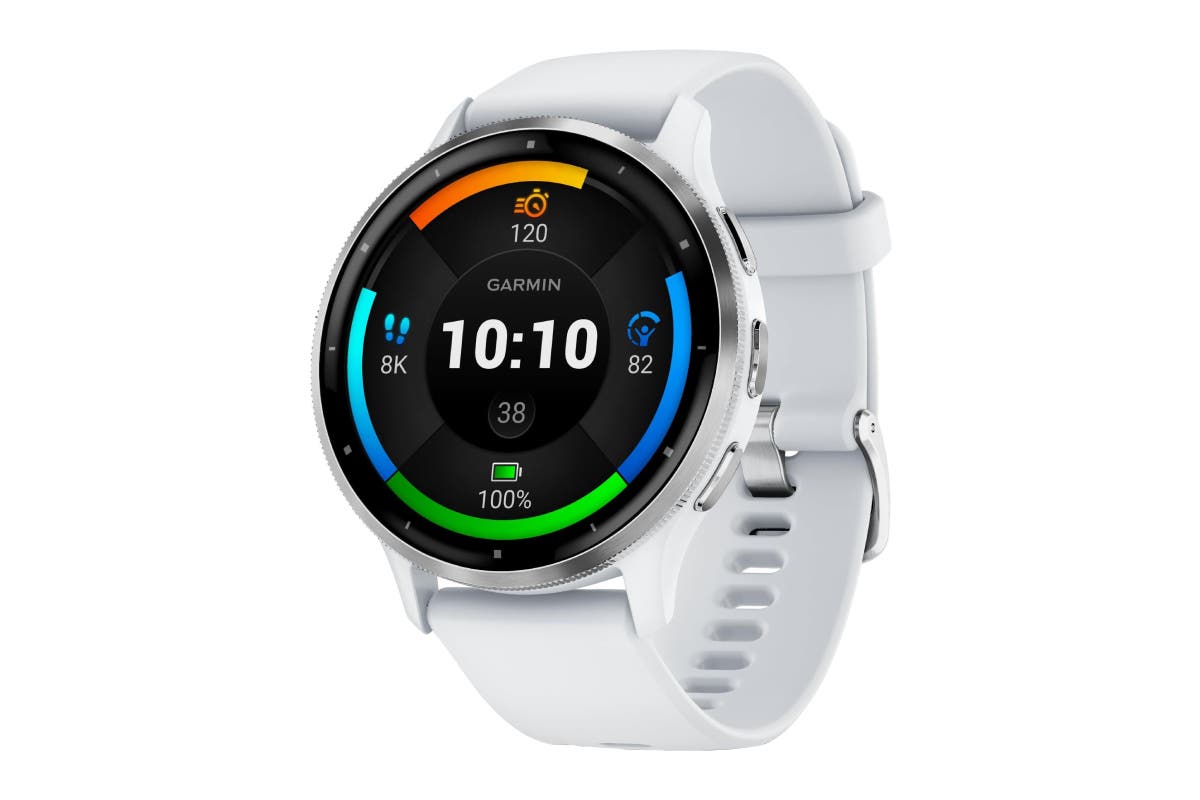 Garmin Venu 3 Smart Sports Watch (Silver/Whitestone, 45mm)