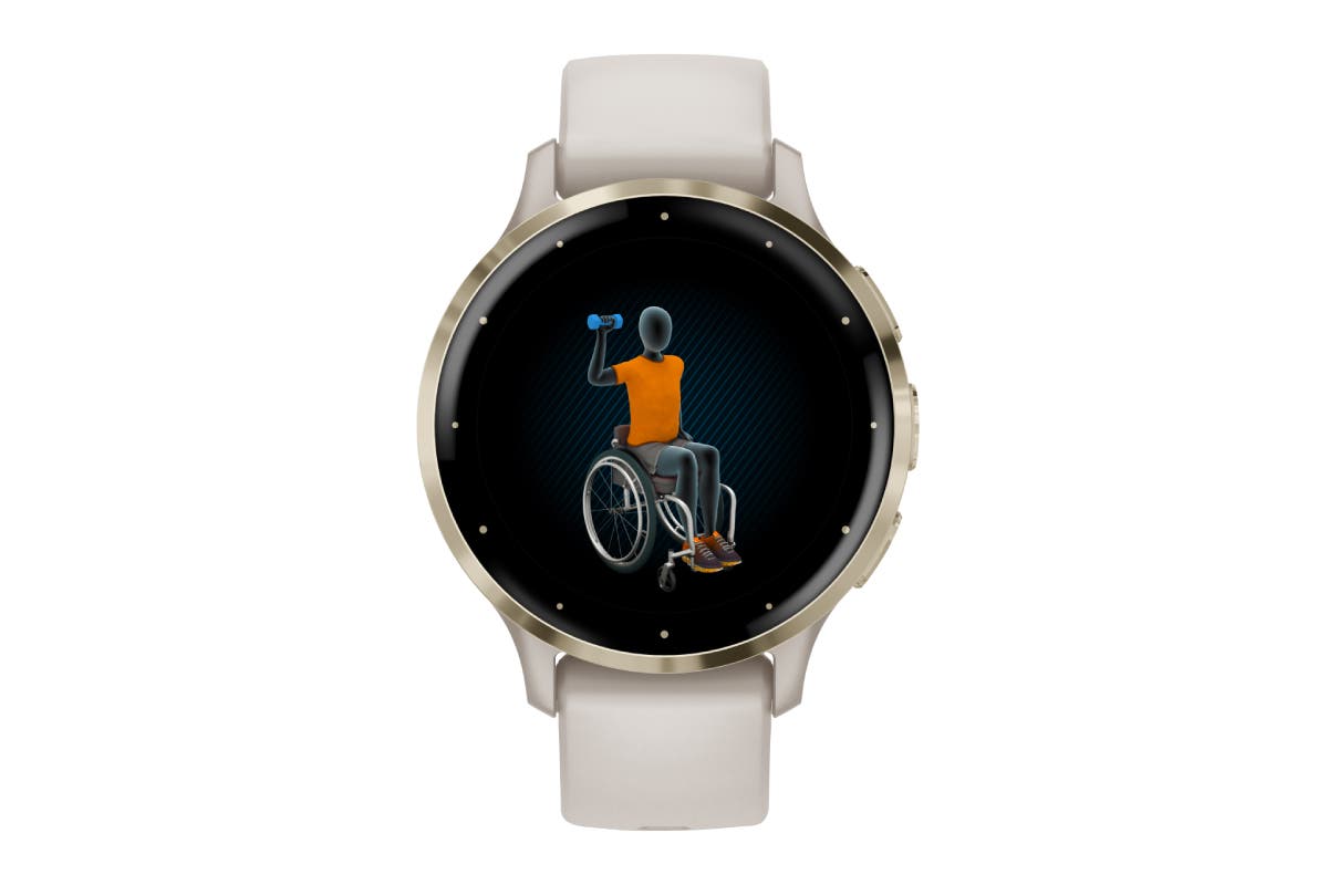 Garmin Venu 3S Smart Sports Watch (Ivory/Soft Gold; 41mm)