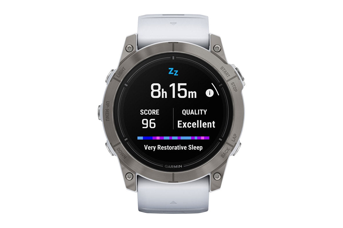 Garmin Epix Pro Gen 2 Sapphire Smart Sports Watch - Titanium with Whitestone Band, 51mm - SuperSaverAU - view 7