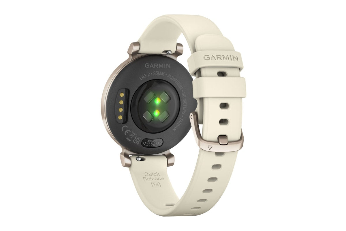 Garmin Lily 2 Smart Sports Watch (Cream Gold with Coconut Band)