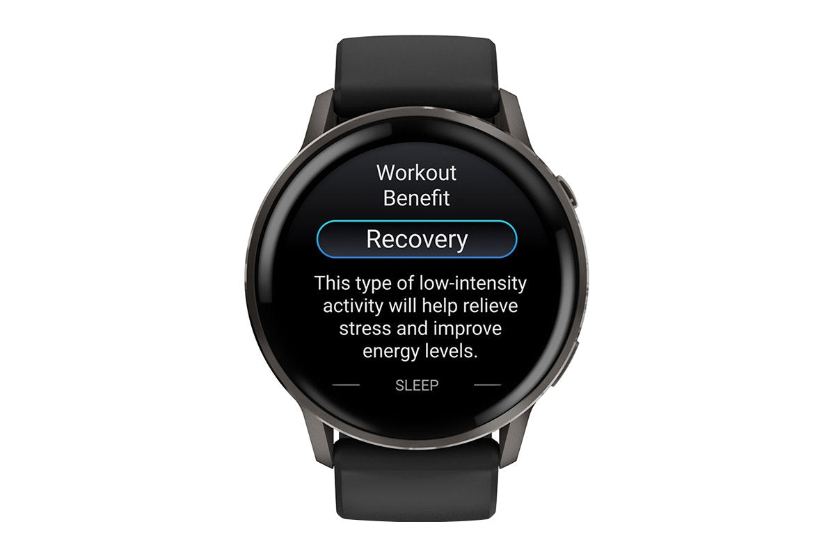 Garmin Venu 4 Smart Sports Watch (Slate/Black, 45mm)