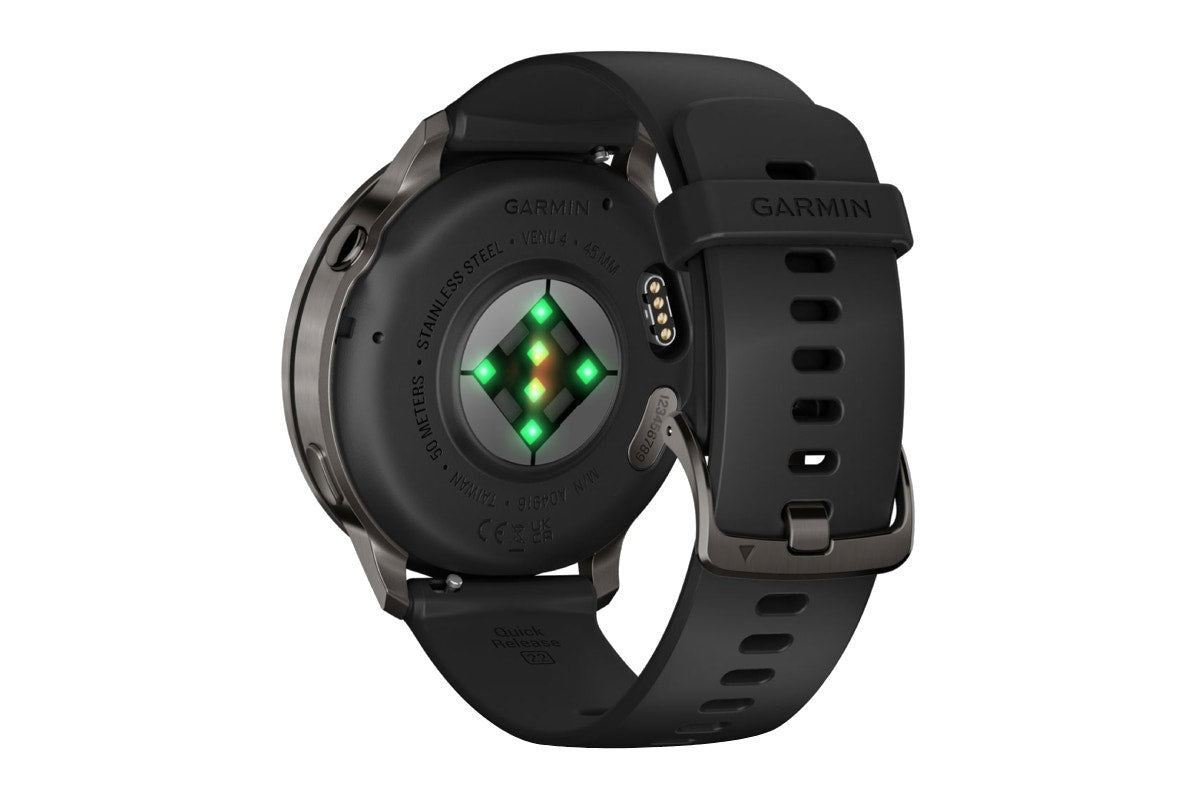Garmin Venu 4 Smart Sports Watch (Slate/Black, 45mm)
