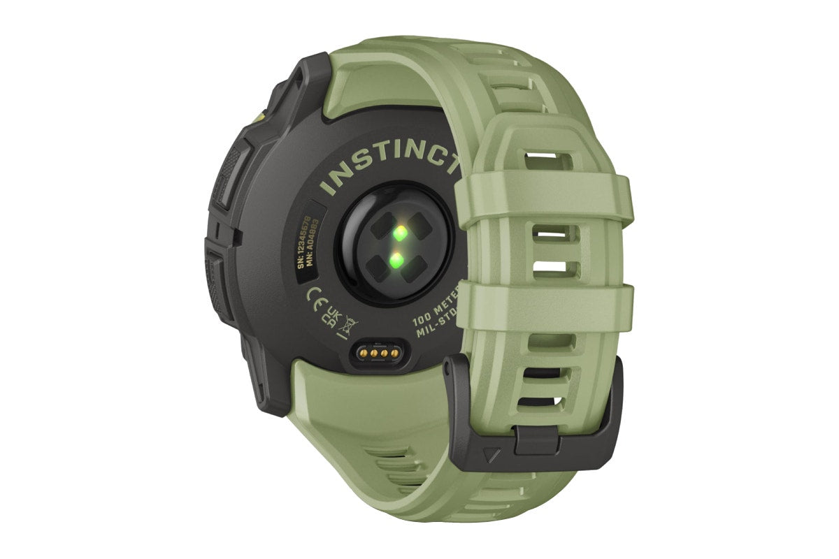 Garmin Instinct 3 AMOLED Smart Sports Watch (Fern Green with Fern Green Band, 50mm)