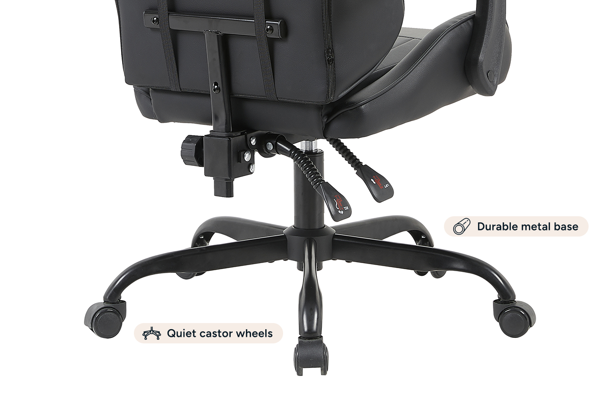 Gorilla Gaming Prodigy Gaming Chair (Black/Black)