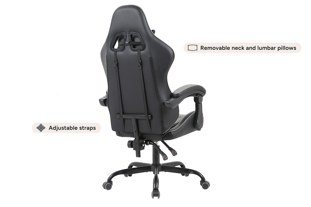 Gorilla Gaming Prodigy Gaming Chair (Black/Grey)
