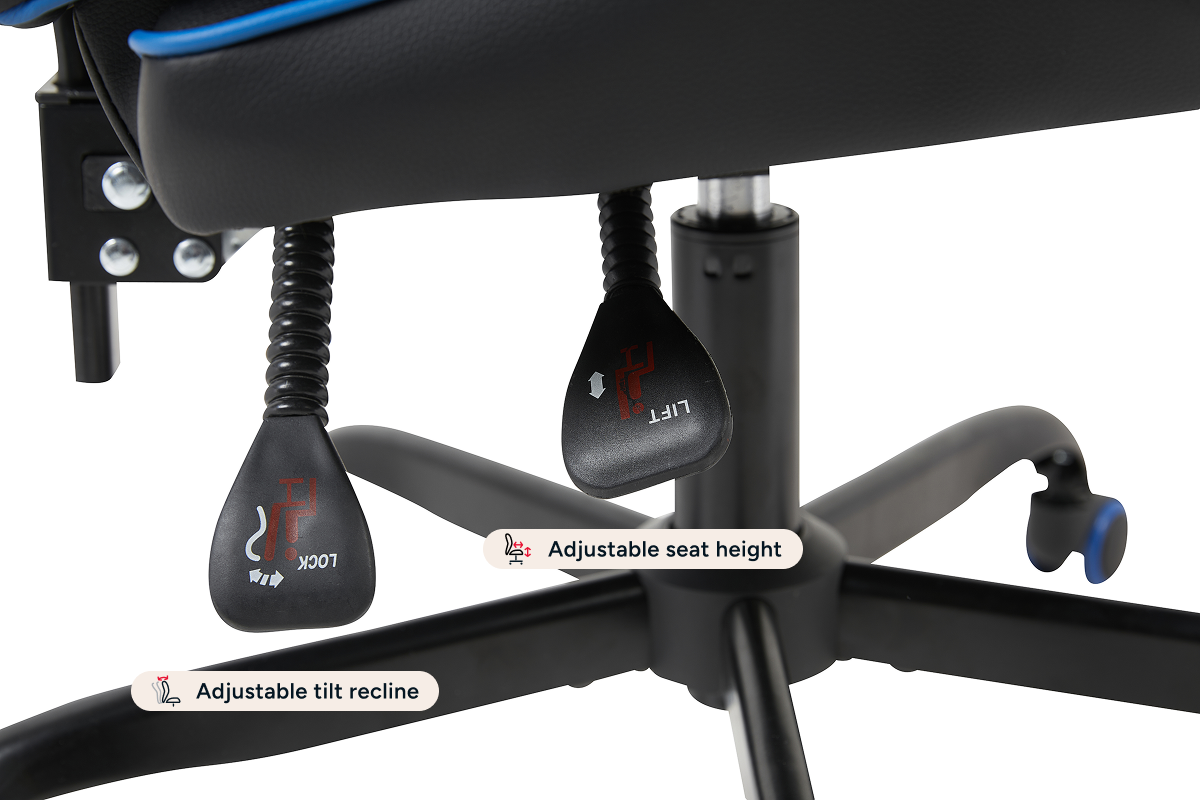 Gorilla Gaming Prodigy Gaming Chair (Black/Blue)
