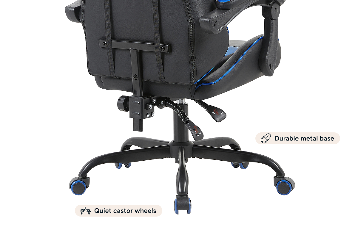 Gorilla Gaming Prodigy Gaming Chair (Black/Blue)