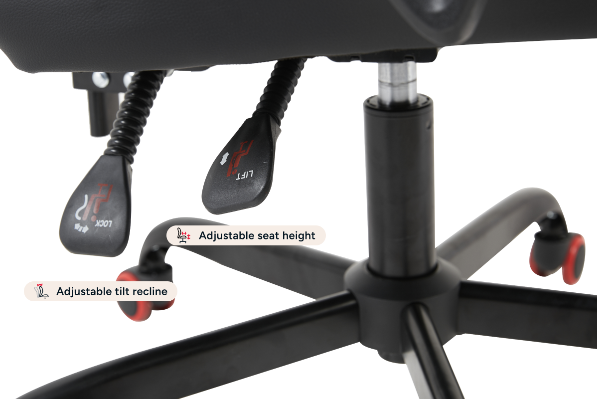 Gorilla Gaming Prodigy Gaming Chair (Black/Red)
