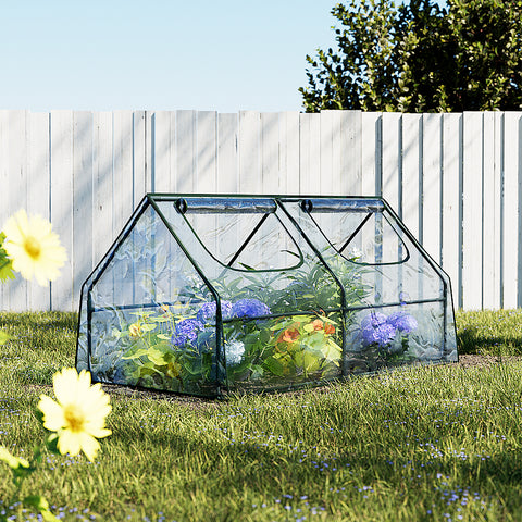 Greenfingers Greenhouse 1.8x0.9x0.9M All-Weather Mini Green House Planter Box - SuperSaverAU - view 1