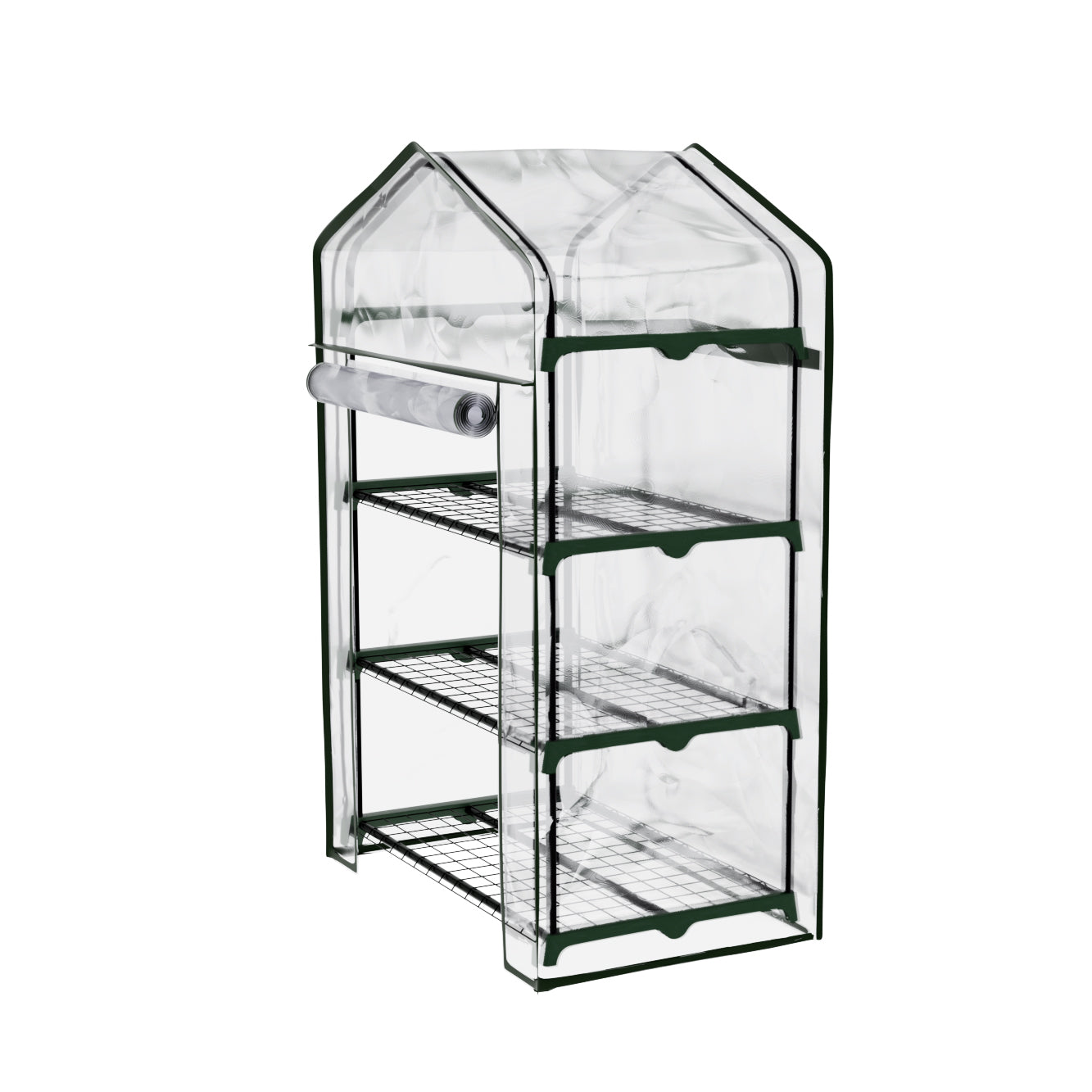 Greenfingers Greenhouse Mini Green House 69x49x128cm, Waterproof, Durable, 3 Tiers - SuperSaverAU - view 6