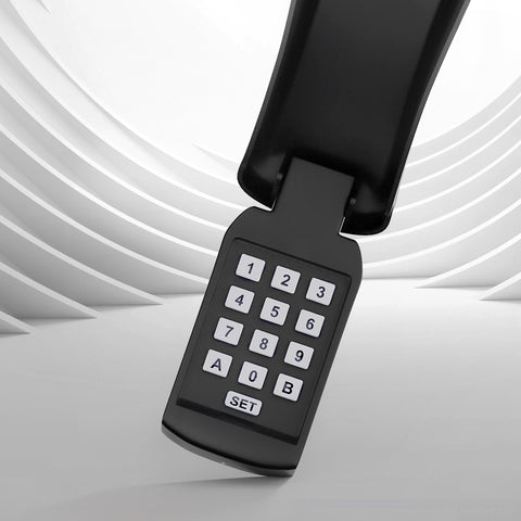 Lockmaster Electric Keypad Security Control for Gate Opener, IP55, 64 Users, Black, 17.5x8x4cm - SuperSaverAU - view 1