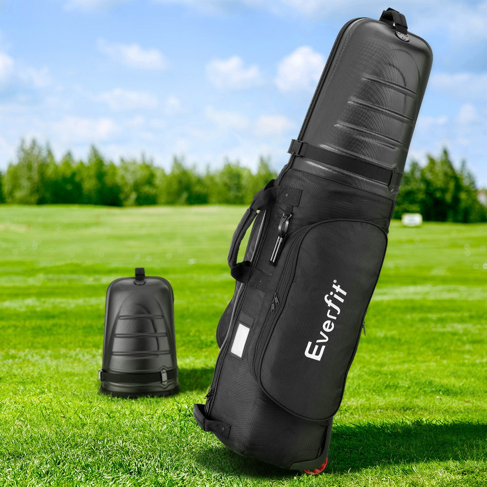 Everfit Golf Travel Bags for Airlines with Wheels Golf Clubs Hard Case Foldable - SuperSaverAU - view 7