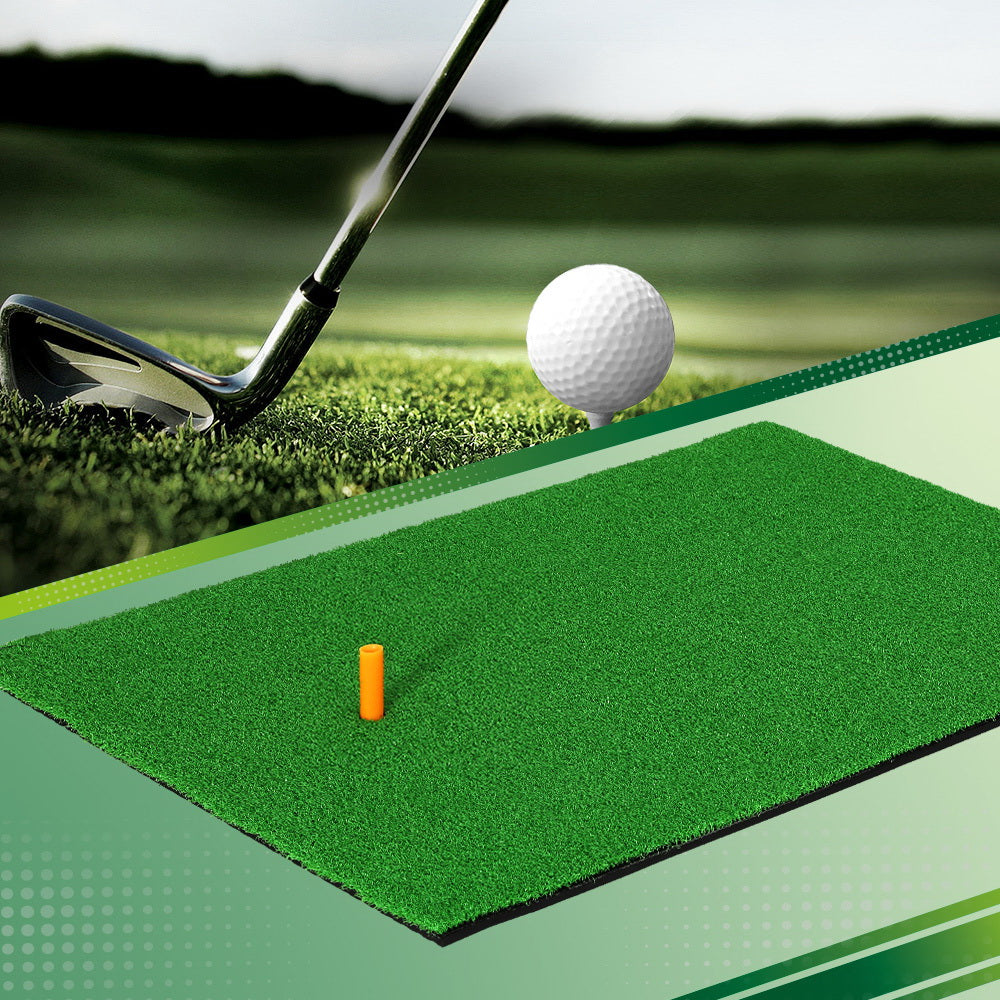 Everfit Golf Hitting Practice Mat with PP Grass & Non-Slip Base - 80 x 60cm