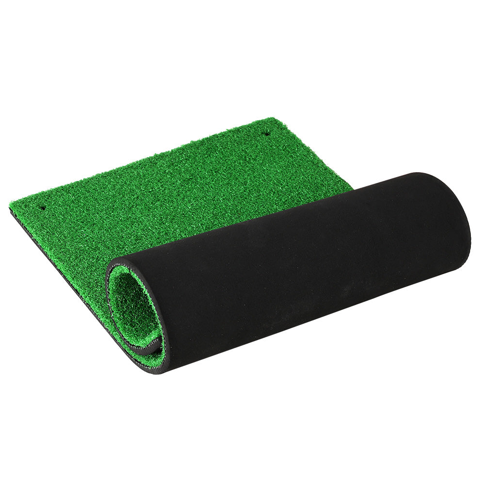 Everfit Golf Mat 60x30cm Portable Practice Aid with Non-Slip Base & Tee Hole - SuperSaverAU - view 3
