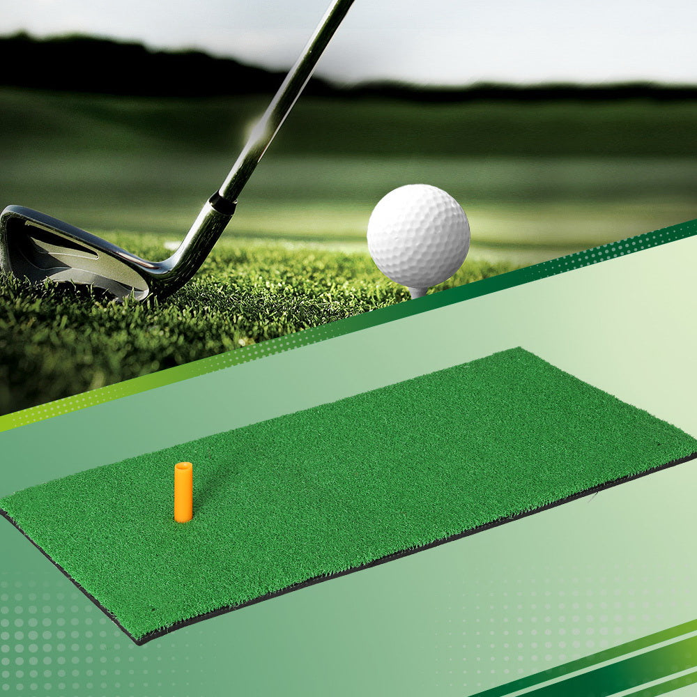 Everfit Golf Mat 60x30cm Portable Practice Aid with Non-Slip Base & Tee Hole - SuperSaverAU - view 8