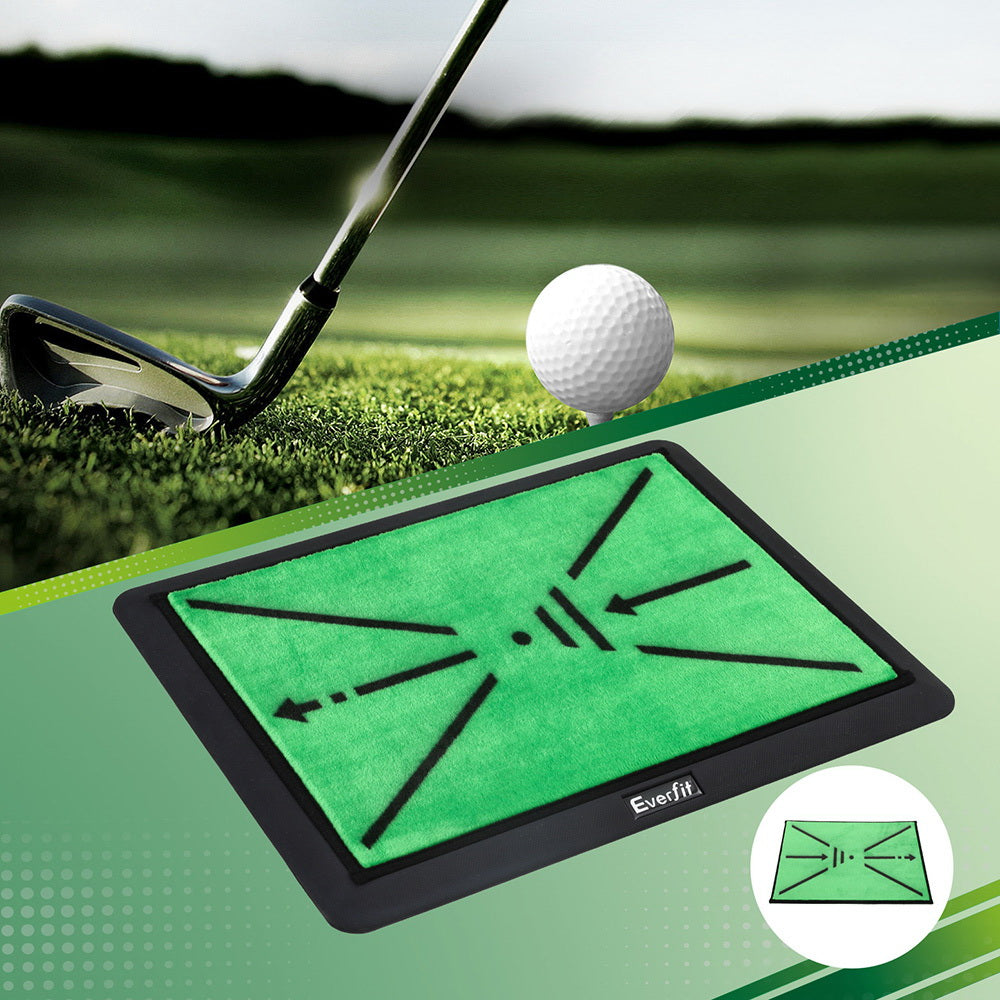 Everfit Golf Hitting Mat 44x33cm with Swing Path Feedback & Anti-Slip Backing - SuperSaverAU - view 7