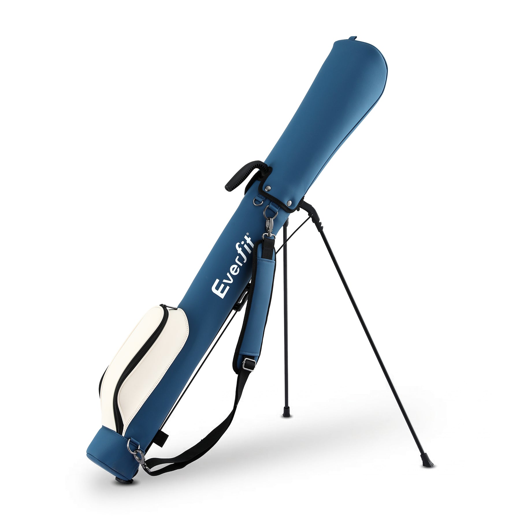 Everfit Blue Sunday Golf Stand Bag with Insulated Pocket